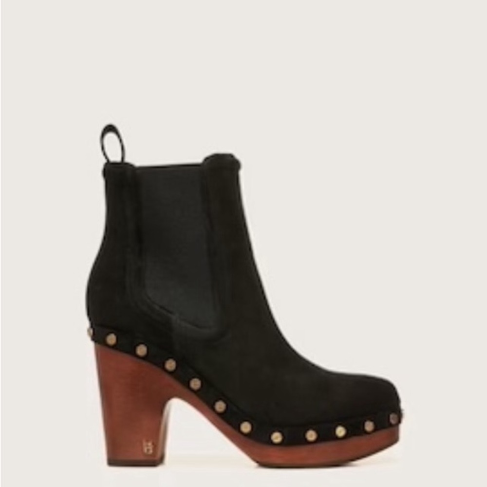 Veronica Beard Decker Clog Bootie, new: size 8, black: $250